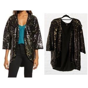 NEW Chelsea28 sequin blazer jacket